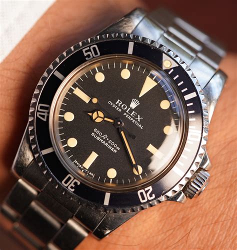 Rolex Vintage 1967 Submariner, Ref. 5513, Rolex Box for